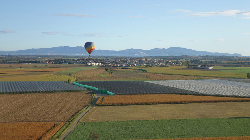 Vuelos en globo en la Costa Brava